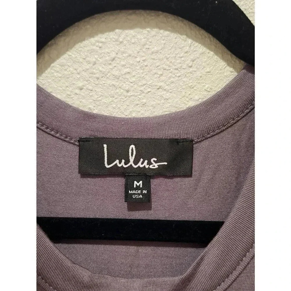 Lulus Purple Tank Dress Pockets Maxi Womens Size Medium NWT. - Picture 4 of 7